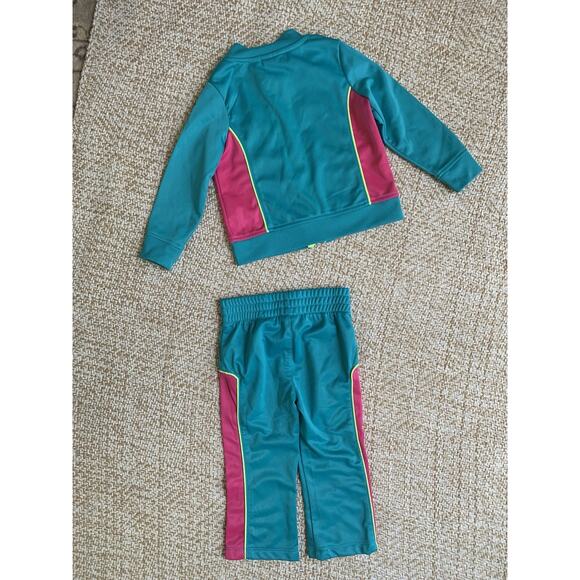 PUMA NWT Girls 2PC Track Suit Jacket Pant Top Warm Up 18M - Picture 3 of 3